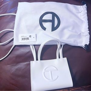 New with tags small Telfar crossbody. Carried once. Kept in bag